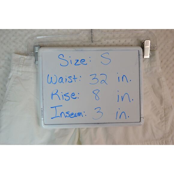Lauren James The Poplin Short Women's Small White 3" Shorts - Picture 11 of 11
